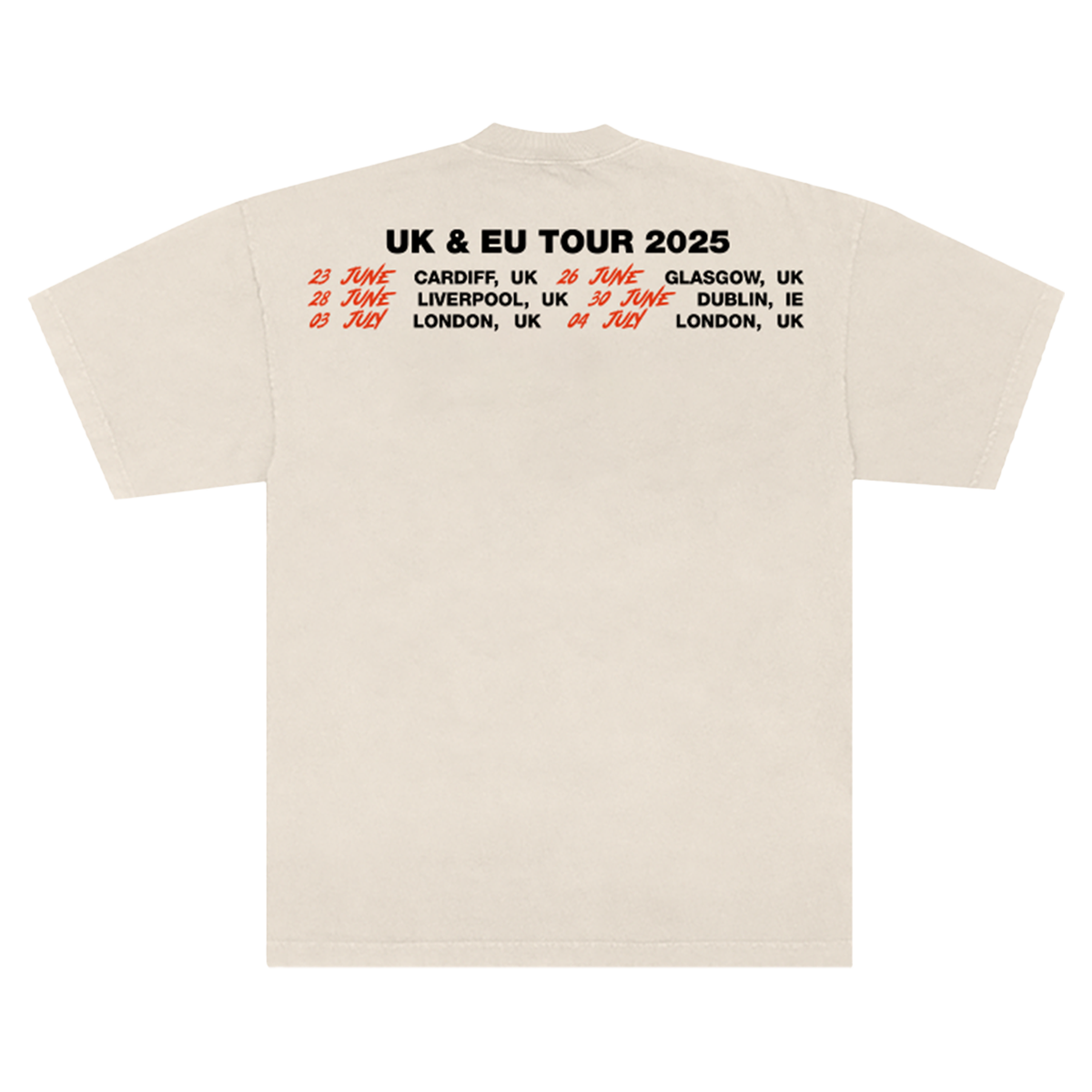 2025 Portrait Tour Tee