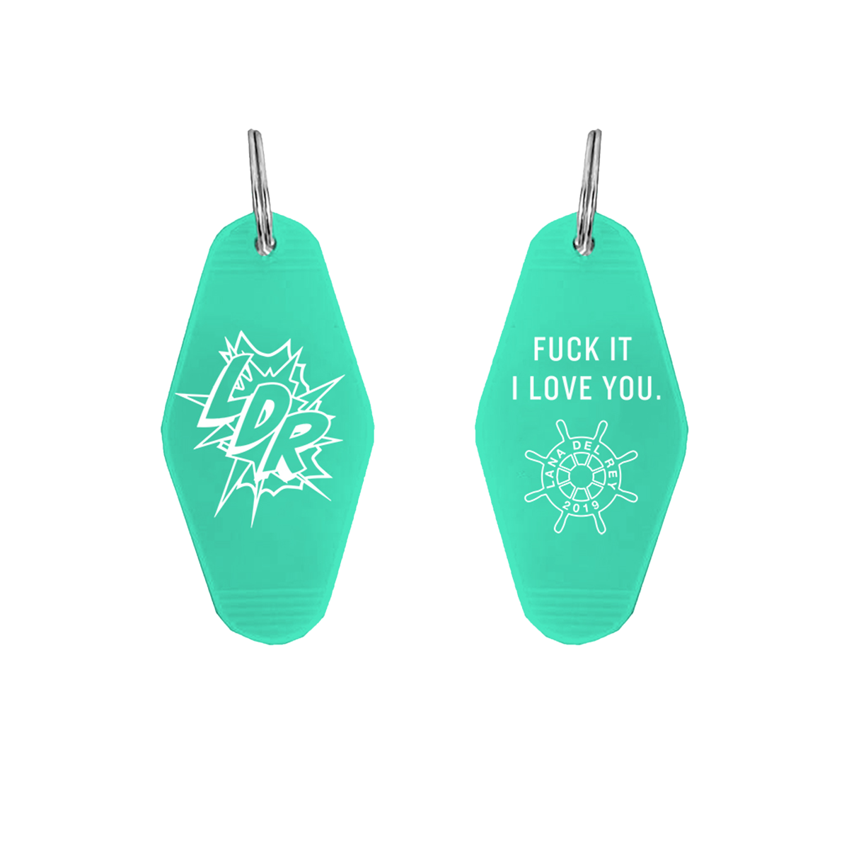 Fuck It I Love You Keychain