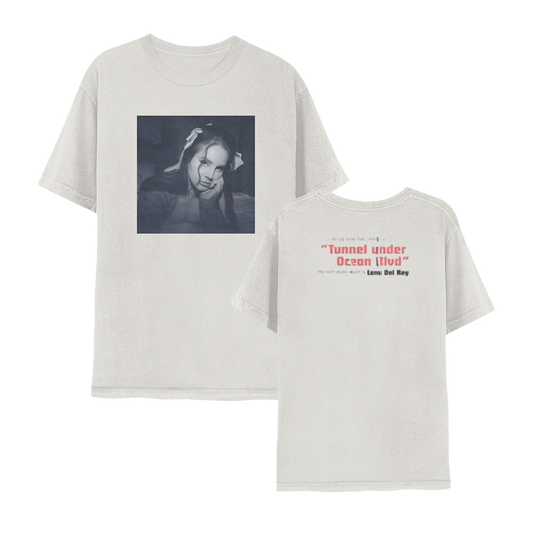 Tunnel Under Ocean Blvd Photo Tee - White