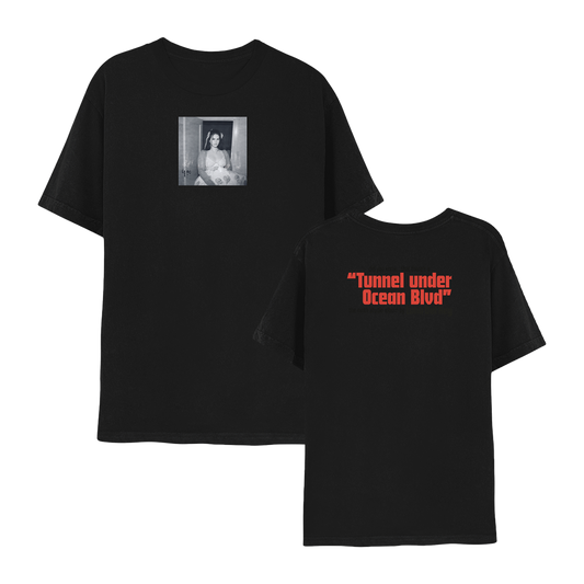 Tunnel Under Ocean Blvd Photo Tee - Black