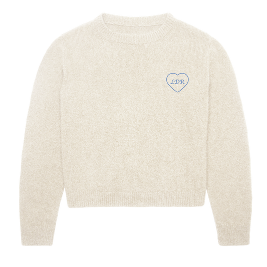 Indio Knit Crewneck - Ivory